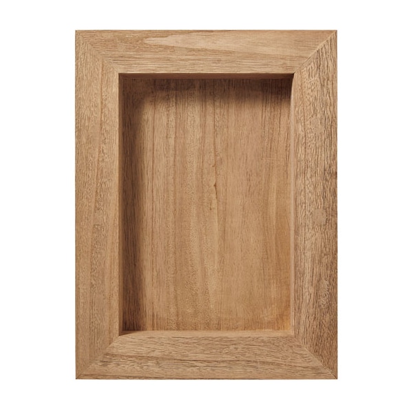 クレイ シャビーウッドフレーム ナチュラルブラウン 680-036-202 1個（ご注文単位1個）【直送品】