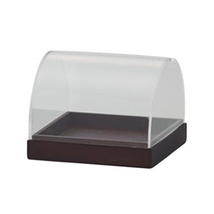 クレイ ディスプレイケース ドルチェ チョコレート 818-001-202 1箱(ご注文単位1箱)【直送品】