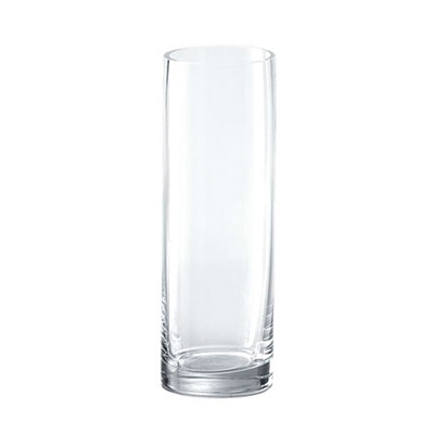 クレイ フラワーベース グラスストレート R クリア 778-082-000 1個（ご注文単位1個）【直送品】