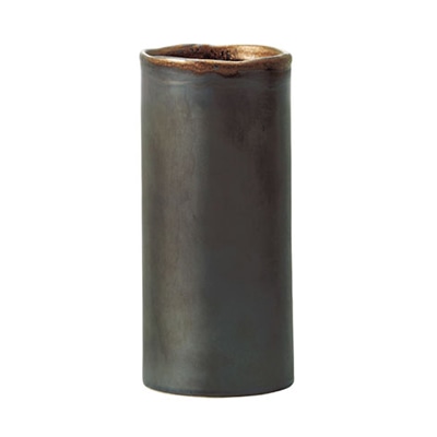 クレイ フラワーベース ラーヴァ パールブラック 178-563-820 1個(ご注文単位1個)【直送品】