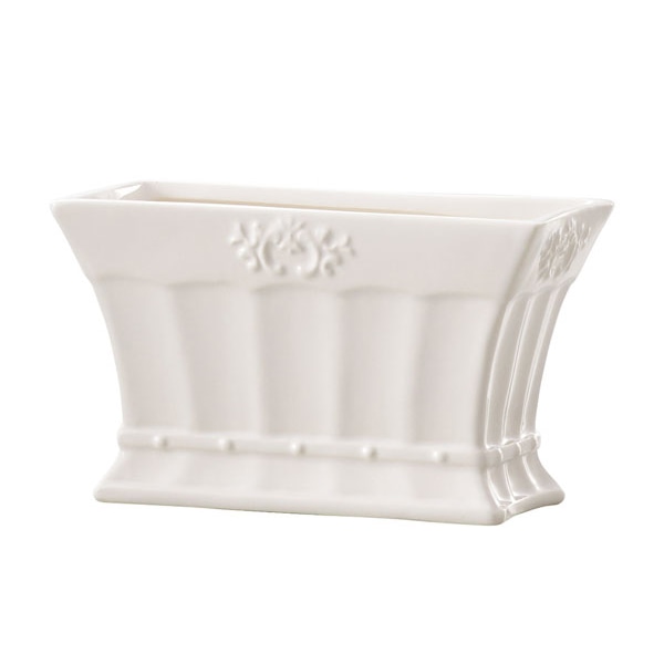 クレイ アレンジベース プティブラン ホワイト 344-183-100 1個(ご注文単位1個)【直送品】