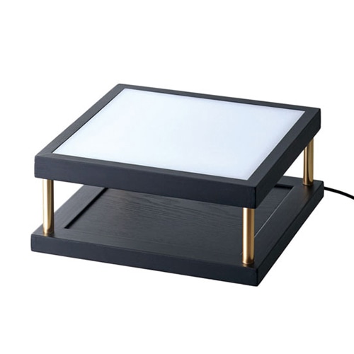 クレイ ディスプレイ台 ライティングテーブル オルター ブラック 670-250-802 1個(ご注文単位1個)【直送品】