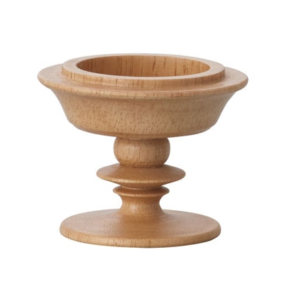 クレイ フラワーベース オラクル ナチュラル 680-922-312 1個(ご注文単位1個)【直送品】