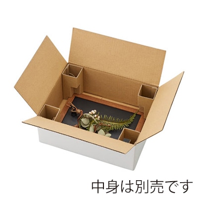 クレイ カードボードボックス フォーメッセージ ホワイト 960-555-100 1箱(ご注文単位1箱)【直送品】