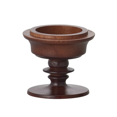 クレイ フラワーベース オラクル ダークブラウン 680-921-202 1個(ご注文単位1個)【直送品】