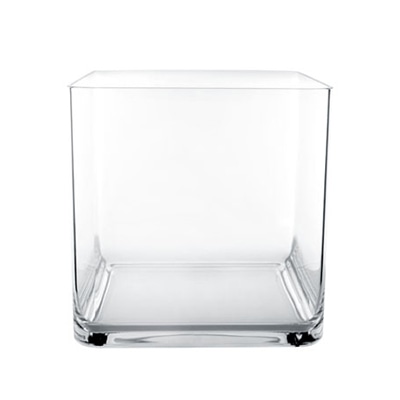 クレイ フラワーベース PCダイス クリア 931-304-000 1個（ご注文単位1個）【直送品】