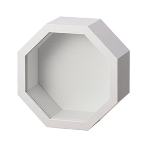 クレイ ボックスフレーム2 ホワイト 680-879-100 1個（ご注文単位1個）【直送品】