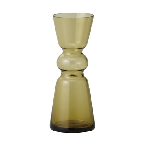 クレイ フラワーベース ヴァロア オリーブイエロー 777-683-300 1個（ご注文単位1個）【直送品】