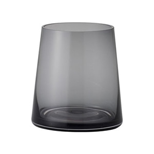 クレイ フラワーベース コニカグラス グレー 777-752-810 1個（ご注文単位1個）【直送品】