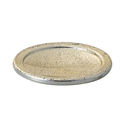 クレイ ガラスプレート ガラスソーサー ゴールド 777-153-903 1箱(ご注文単位1箱)【直送品】