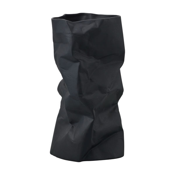 クレイ フラワーベース ファンタズマ マットブラック 171-707-801 1箱（ご注文単位1箱）【直送品】