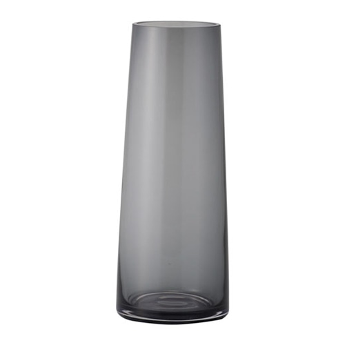 クレイ フラワーベース コニカグラス グレー 777-756-810 1個（ご注文単位1個）【直送品】