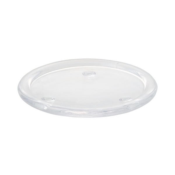 クレイ ガラスプレート ガラスソーサー クリア 777-154-000 1箱（ご注文単位1箱）【直送品】