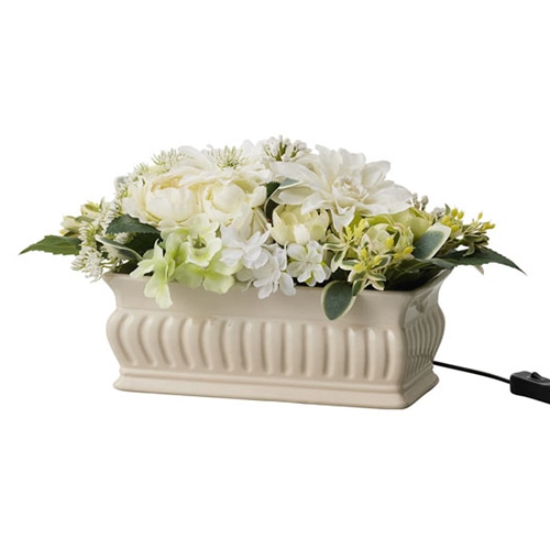 クレイ ライト フルール ドゥ グラティチュード アイボリー 675-302-301 1個（ご注文単位1個）【直送品】