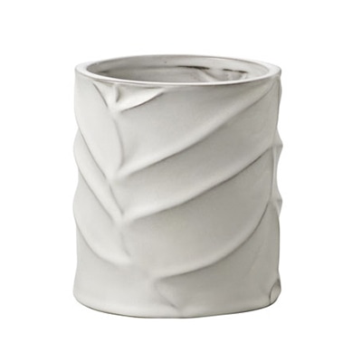 クレイ アレンジベース メルキ アンティークホワイト 178ー341-180 1個（ご注文単位1個）【直送品】