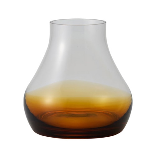 クレイ フラワーベース マッツォ クリアアンバー 777-739-020 1個（ご注文単位1個）【直送品】