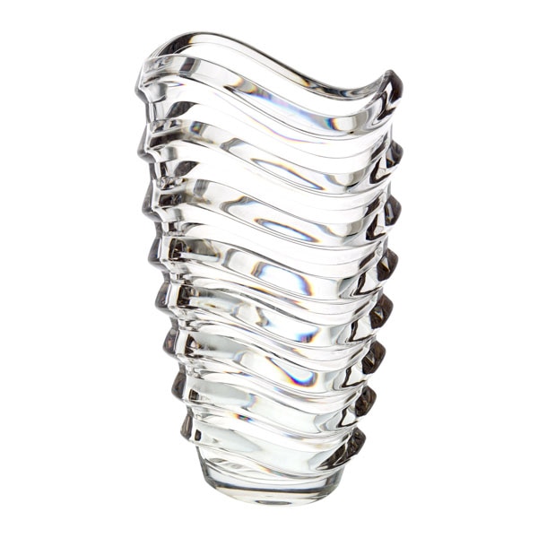 クレイ フラワーベース PCウェーブ クリア 935-062-000 1個（ご注文単位1個）【直送品】