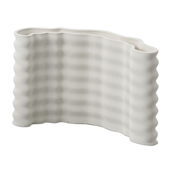 クレイ フラワーベース パレーテ マットホワイト 178-905-101 1箱（ご注文単位1箱）【直送品】