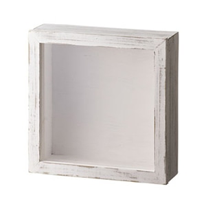 クレイ ナチュラルウッドボックス ホワイト 680-891-102 1個（ご注文単位1個）【直送品】