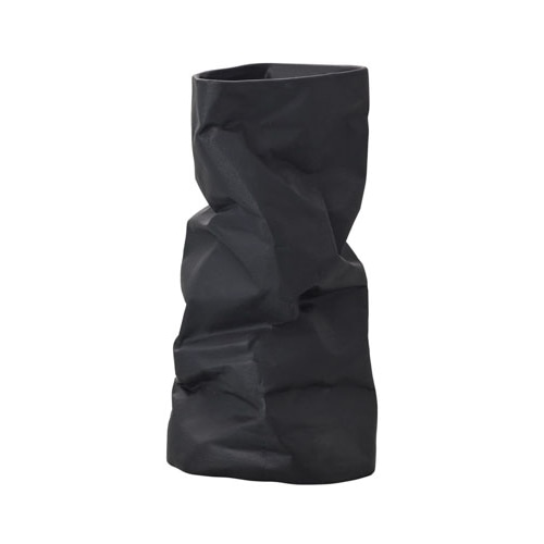 クレイ フラワーベース ファンタズマ マットブラック 171-709-801 1箱（ご注文単位1箱）【直送品】