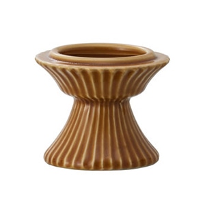 クレイ フラワーベース フィーカ イエローオーク 159-522-320 1個(ご注文単位1個)【直送品】