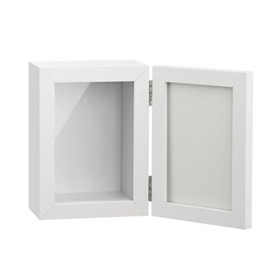 クレイ フォトボックス 4 ヴァーティカル ホワイト 680-882-100 1個（ご注文単位1個）【直送品】