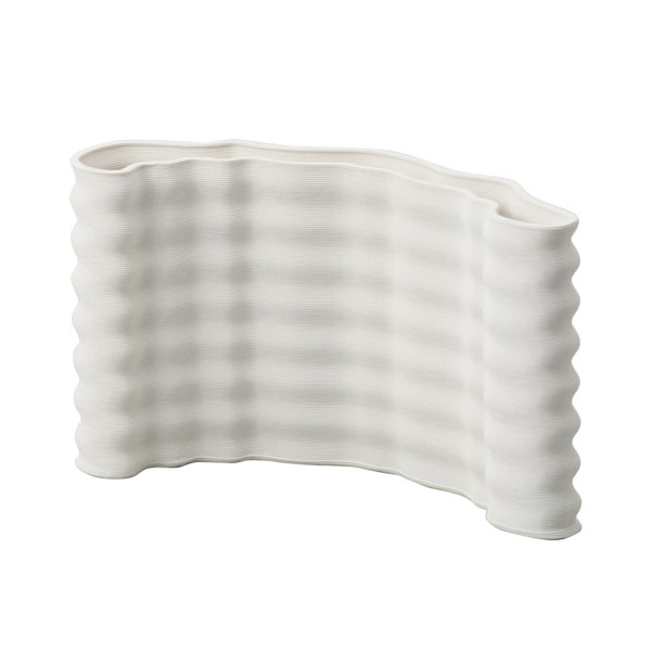 クレイ フラワーベース パレーテ マットホワイト 178-904-101 1箱（ご注文単位1箱）【直送品】