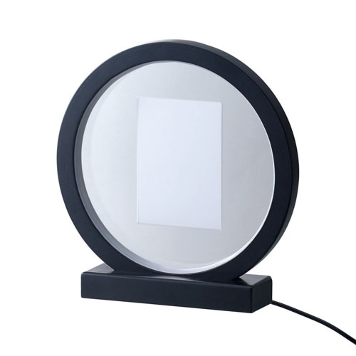 クレイ フォトスタンド ライティングフレーム ルーン ブラック 670-200-802 1個(ご注文単位1個)【直送品】