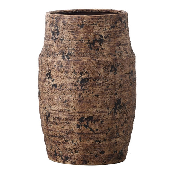 クレイ フラワーベース カルド ウォームブラウン 177-899-282 1箱（ご注文単位1箱）【直送品】