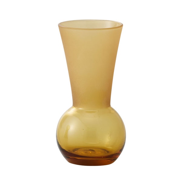 クレイ フラワーベース テルテル アンバー 777-699-231 1個（ご注文単位1個）【直送品】