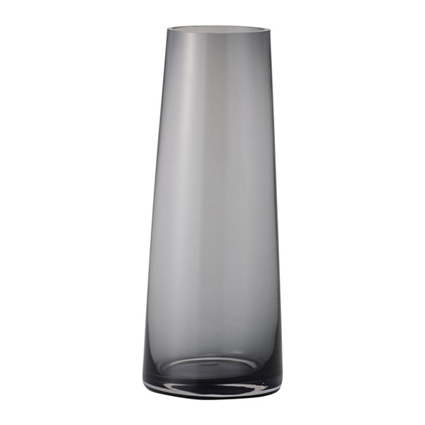 クレイ フラワーベース コニカグラス グレー 777-757-810 1個（ご注文単位1個）【直送品】