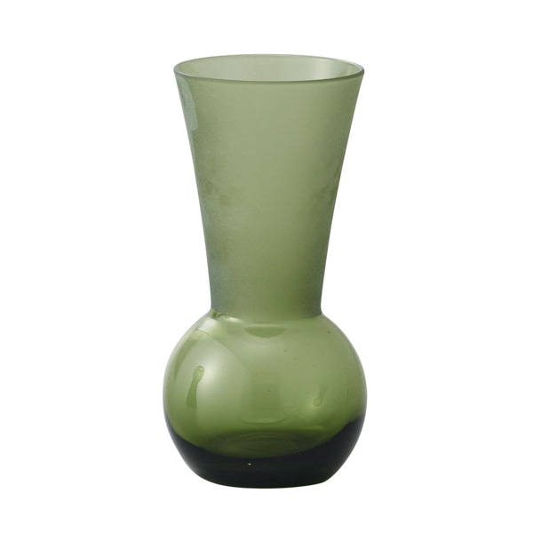 クレイ フラワーベース テルテル グリーン 777-698-481 1個(ご注文単位1個)【直送品】