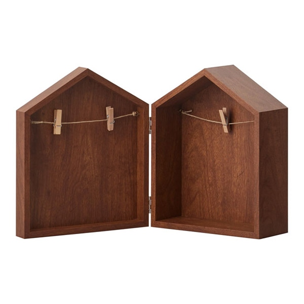 クレイ 開閉式ボックス マメゾン ブラウン 680-077-200 1個（ご注文単位1個）【直送品】