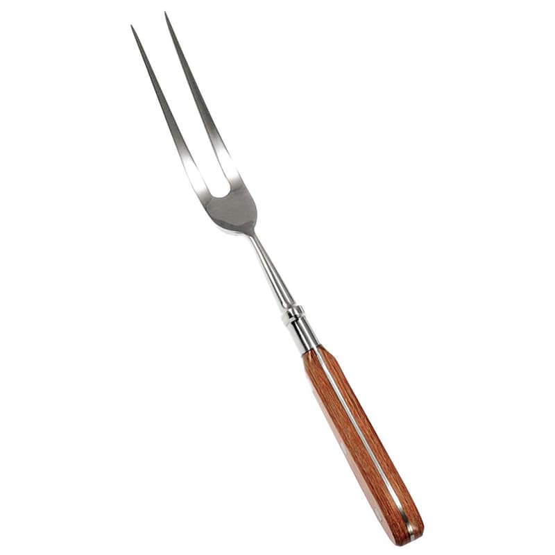 インテックカネキ 赤合板柄　カービングフォーク　NO.1800   1個（ご注文単位1個）【直送品】