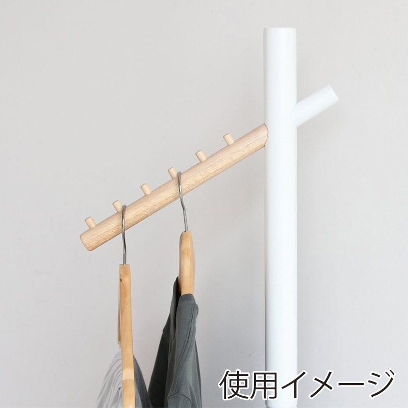 市場 ハンガーラック Crane Hanger ホワイト H-3314WH 1台(ご注文単位1台)【直送品】
