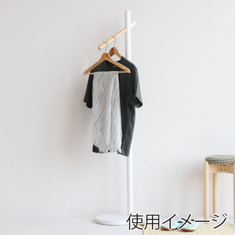 市場 ハンガーラック Crane Hanger ホワイト H-3314WH 1台(ご注文単位1台)【直送品】