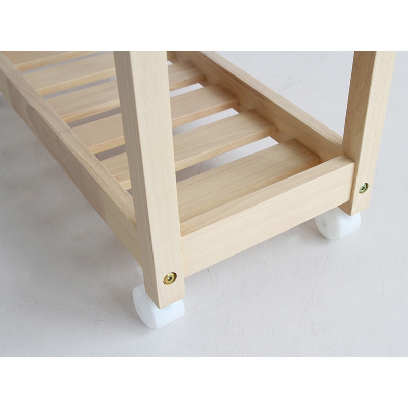 市場 Soup スリムワゴン 3段 ナチュラル W-3347NA 1台(ご注文単位1台)【直送品】