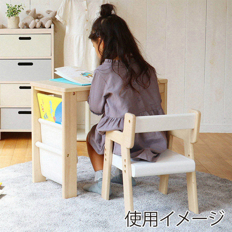 市場 デスク&チェア Kids Study Set allure ナチュラル ILS-3357NA 1台(ご注文単位1台)【直送品】