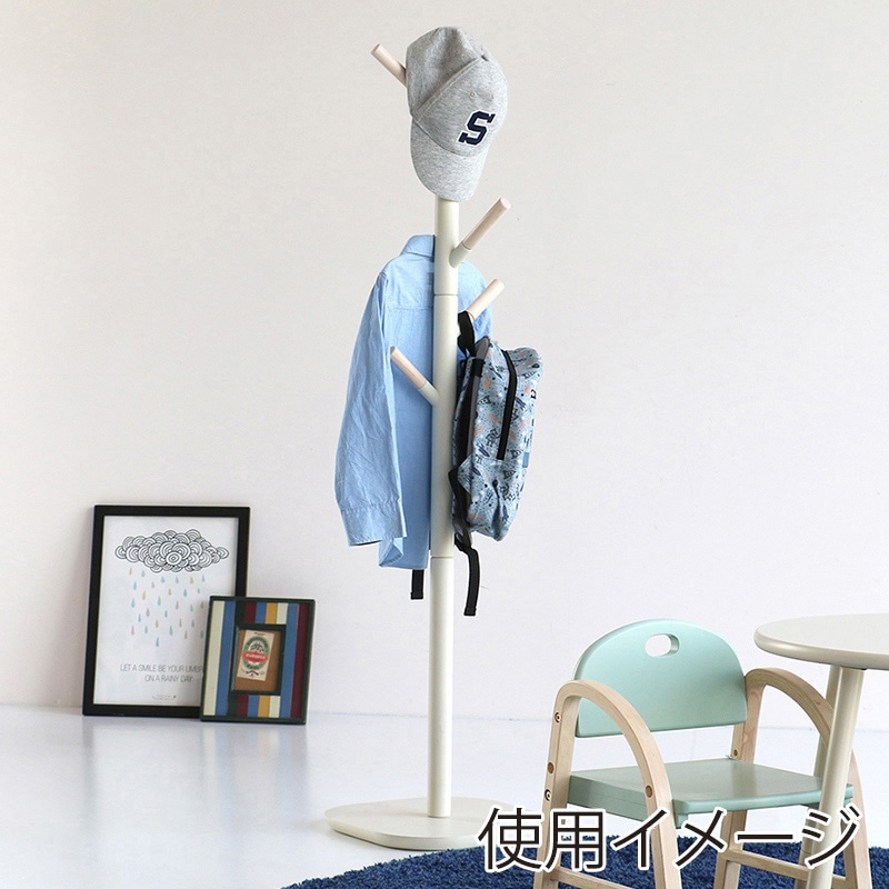 市場 ポールハンガー　Pole　Hanger　mimi アイボリー ILH-3397IV 1台（ご注文単位1台）【直送品】