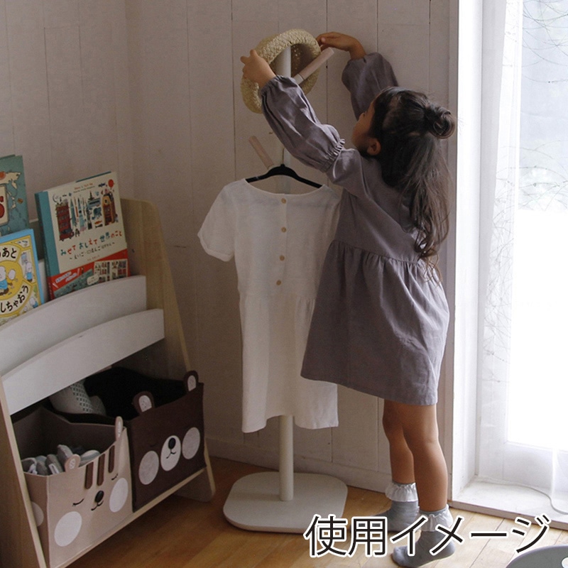 市場 ポールハンガー　Pole　Hanger　mimi アイボリー ILH-3397IV 1台（ご注文単位1台）【直送品】