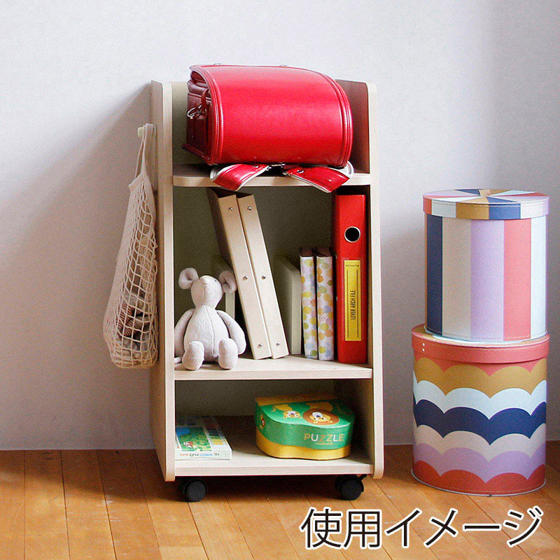 市場 ラック　Schoolbag　Rack　Slim stella　ナチュラル ILR-3421NA 1台（ご注文単位1台）【直送品】