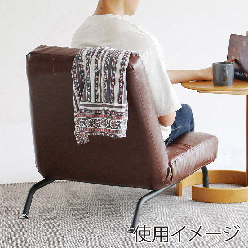 市場 ソファ 1P Sofa ブラウン SF-3488BR 1台(ご注文単位1台)【直送品】