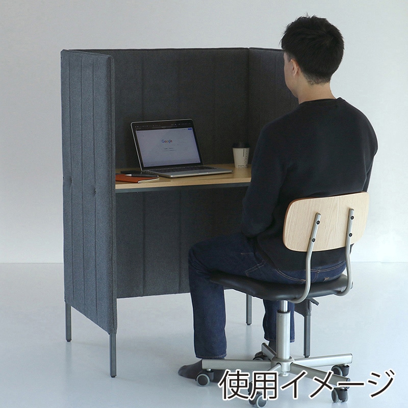 市場 デスク　Booth　Desk グレー OFT-3637GY 1台（ご注文単位1台）【直送品】