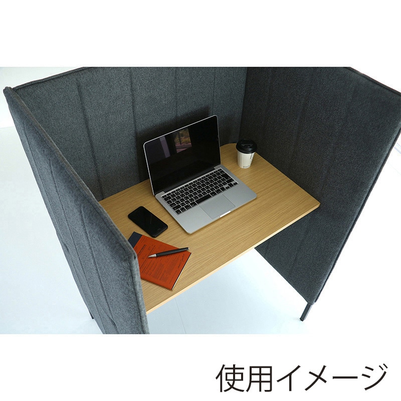 市場 デスク　Booth　Desk グレー OFT-3637GY 1台（ご注文単位1台）【直送品】