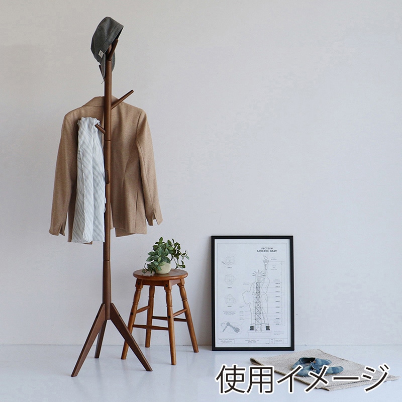 市場 ポールハンガー Pole Hange cony ブラウン ILH-3664BR 1台(ご注文単位1台)【直送品】