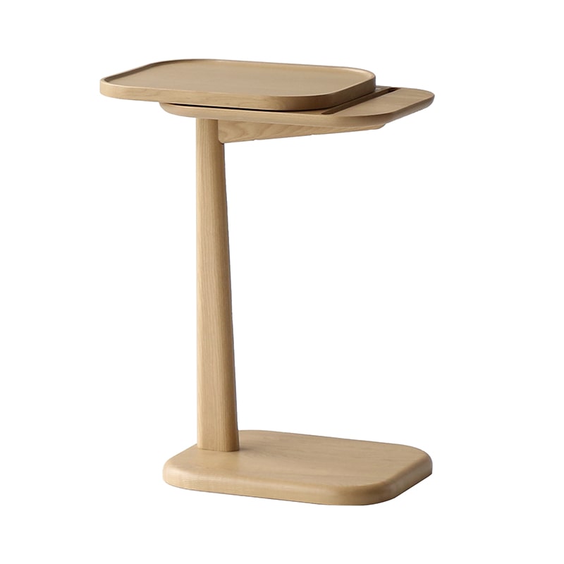 市場 マルシェフ テーブル SlideSideTable ナチュラル MAT-3705NA 1台(ご注文単位1台)【直送品】