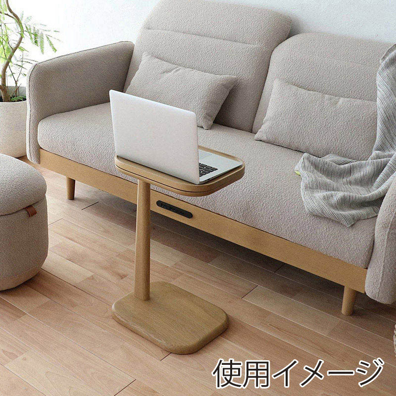 市場 マルシェフ テーブル SlideSideTable ナチュラル MAT-3705NA 1台(ご注文単位1台)【直送品】