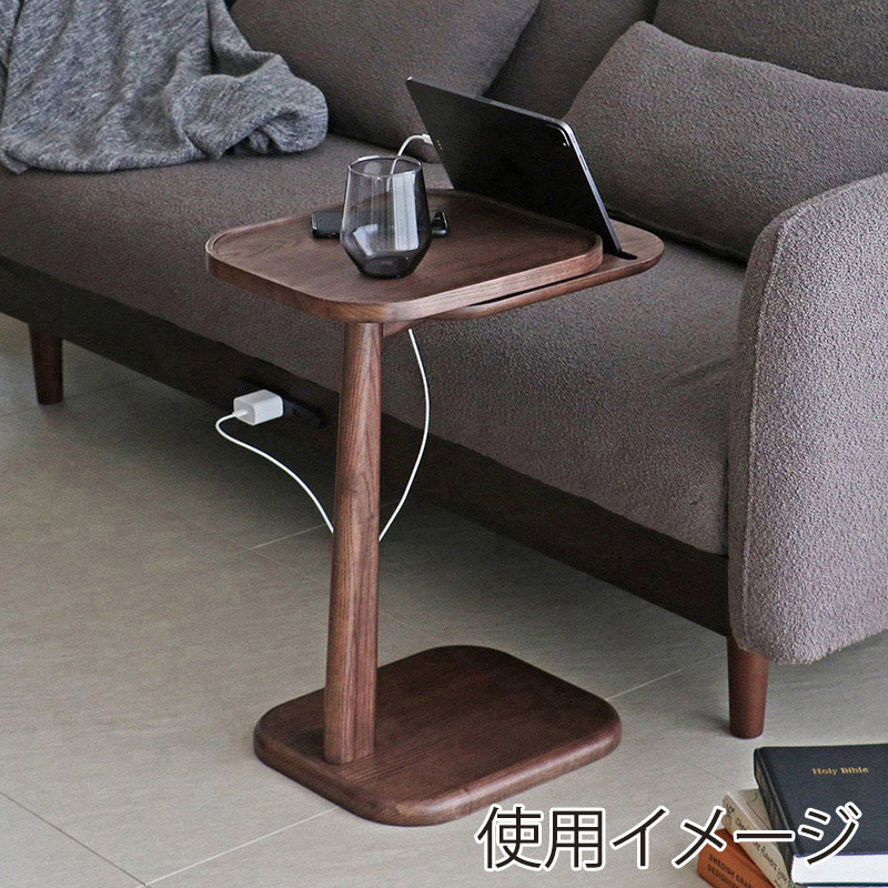 市場 マルシェフ　テーブル　SlideSideTable ブラウン MAT-3705BR 1台（ご注文単位1台）【直送品】