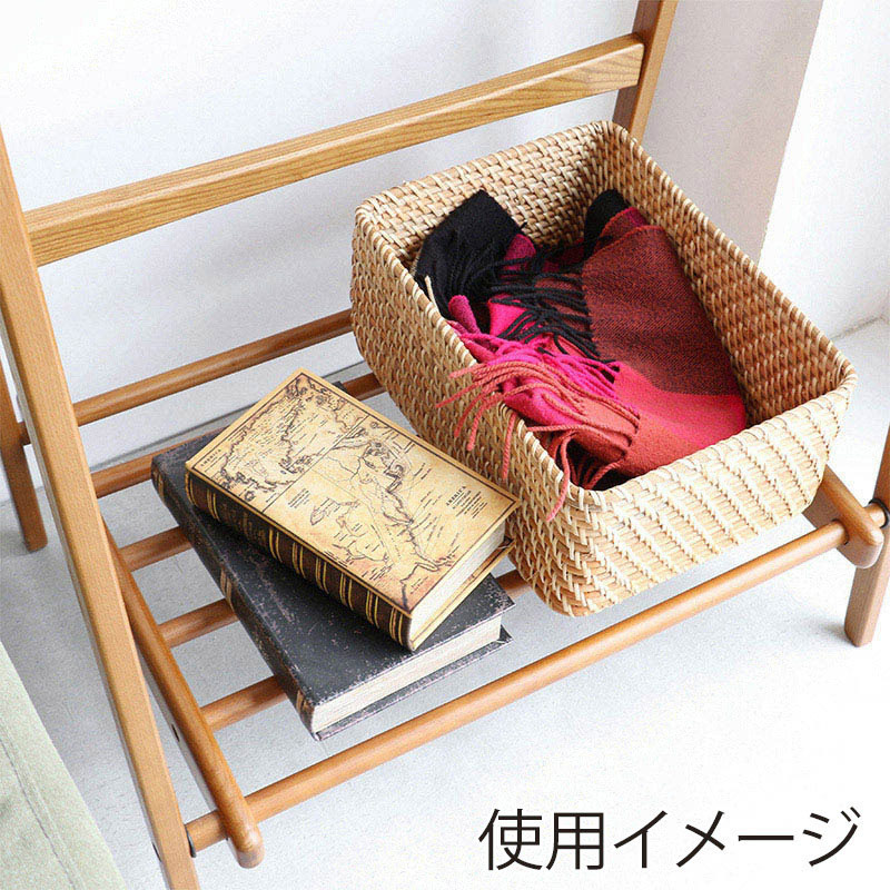 市場 ラック Folding Hanger Rack ブラウン H-3713BR 1台(ご注文単位1台)【直送品】