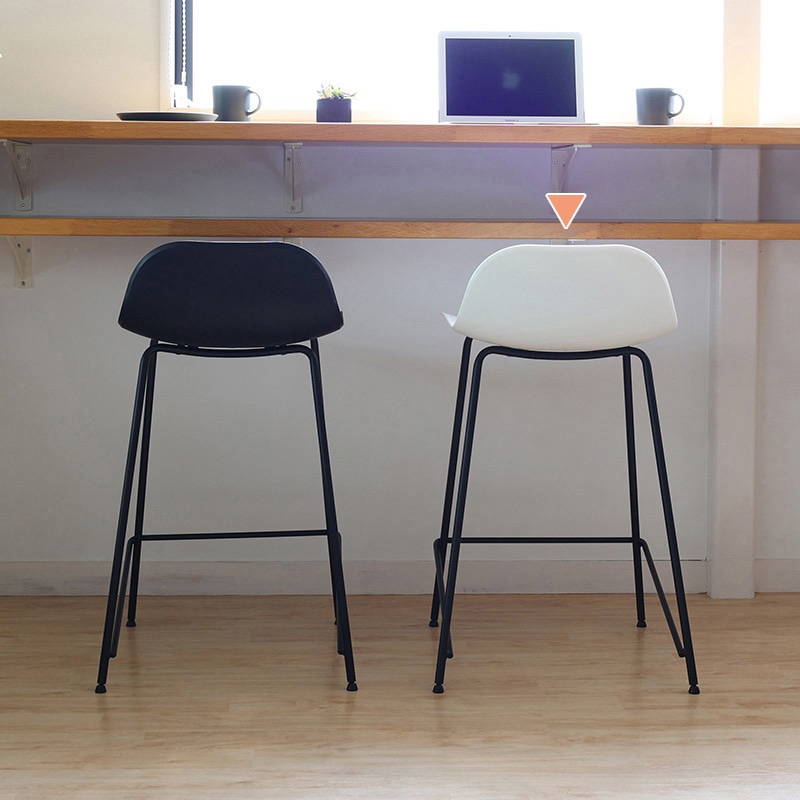 市場 バースツール Bar Stool01 ホワイト OFS-3717WH 1台(ご注文単位1台)【直送品】